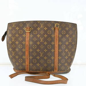 LOUIS VUITTON ルイヴィトン モノグラム バビロン M51102 トートバッグ ブラウン　R2549CA511　ジャンク