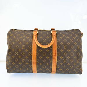 ルイヴィトン LOUIS VUITTON キーポル　バンドリエール 45 ボストンバッグ 旅行バックM41418 モノグラム F1215.11CY　ジャンク