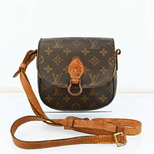 LOUIS VUITTON ルイヴィトン ショルダーバッグ ミニサンクルー M51244 モノグラム ブラウン　F1218.6CA511