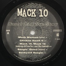 2LP MACK 10 - Based On A True Story P150675 シュリンク付 Priority Gangsta G-Funk_画像4