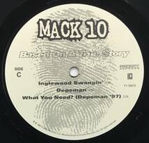 2LP MACK 10 - Based On A True Story P150675 シュリンク付 Priority Gangsta G-Funk_画像5