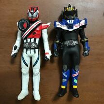 仮面ライダードライブ、フォーゼ、ウィザード、オーズ、ディケイド等、ソフビ、ハッピーセットなど_画像2