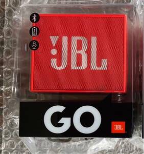 新品未開封 JBL GO Bluetoothスピーカー ポータブル レッド　1個