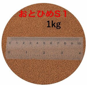 日清丸紅飼料 おとひめS1 (約1.0mm) 500g 沈降性(沈下性) 小分け メダカ 金魚 グッピー 熱帯魚 餌 エサ