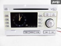 保証付 ホンダ純正 CD デッキ プレーヤー FM AMチューナー 39100-SZH-J6 2DIN カーオーディオ 即納 棚D5_画像1