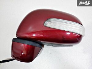 ダイハツ純正 L550S ムーヴラテ ウインカー ドアミラー サイドミラー 左 助手席 R45 ルージュレッドクリスタルメタリック 011122 棚2I5