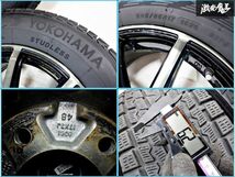 きれい!! GAB 17インチ 7J +48 5穴 PCD114.3 ホイール 4本 YOKOHAMA ヨコハマ ice GUARD G075 225/65R17 102Q G075 スタッドレスタイヤ_画像9