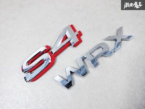 きれい！！スバル純正 WRX S4 エンブレム オーナメント 2個 93073VA020 93073VA000 即納 棚E4C