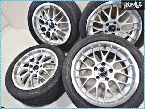 Erhabenheit ZAUBER ザウパー 17インチ 8.0J +35 9.0J +38 5穴 PCD114.3 ホイール ブリヂストン POTENZA S001 255/40R17 98Y タイヤ