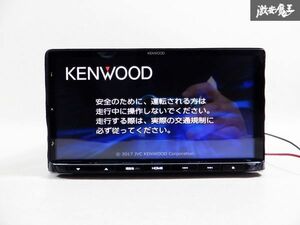 保証付 動作OK KENWOOD ケンウッド メモリーナビ MDV-M705 地図データ 2017年 Bluetooth BT DVD CD 地デジ USB SD カーナビ 即納 棚Ｄ2