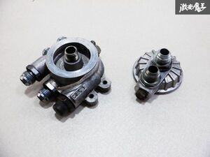 HKS オイルブロック アタッチメント エレメント移動タイプ JZX100 JZX90 マーク2 チェイサー JZA70 スープラ JZZ30 ソアラ 棚L1C