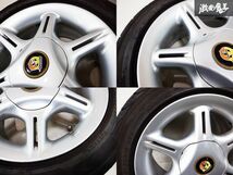 希少!! BBS ZAGATO MILANO ザガートミラノ 15インチ7J +35 4穴 PCD100 ヨコハマ 205/50R15 4本 ロードスター レビン トレノ アバルト_画像6