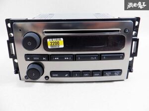 保証付 GM 純正 Hummer ハマー H3 CDデッキ プレイヤー ２DIN 即納 15852200 棚C4