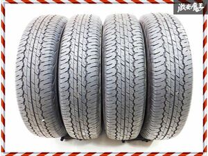 新車外し!! DUNLOP ダンロップ AT20 GRANDTREK 195/80R15 96S 195/80-15 2023年 4本 残量 約6.9mm ジムニー シエラ