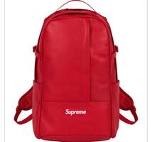 supreme Leather Backpack 22L (レザーバックパック）Red_画像2