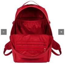 supreme Leather Backpack 22L (レザーバックパック）Red_画像5