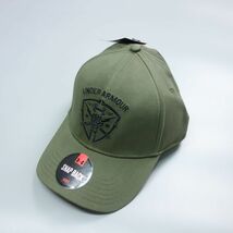 未使用タグ付 UNDER ARMOUR TACTICAL アンダーアーマー タクティカル 1254275 FREEDOM LIGHTNING CAP タクティカルキャップ カーキ_画像1