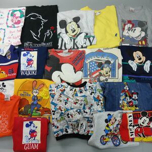 1円 18点おまとめ 卸売 80s 90s ディズニー Disney Tシャツ ジャケット等 アメリカ古着 USA製含 古着卸 ミッキー ヴィンテージ