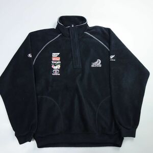 LINE7 ラインセブン ヨットレース アメリカスカップ 2003 チームニュージーランド フリース ハーフジップジャケット 企業物 L