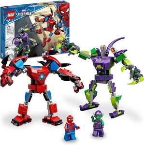 レゴ(LEGO) スーパー・ヒーローズ マーベル アベンジャーズ スパイダーマンとグリーン・ゴブリンのメカスーツバトル 76219