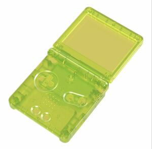 RetroSix GBA SP for clear yellow shell button la bar set 