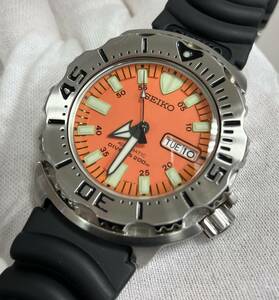 SEIKO 7S26-0350 セイコー　オレンジモンスター　自動巻き　腕時計 店舗受取可