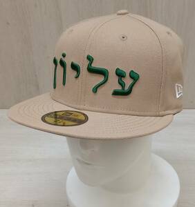 NEW ERA × SUPREME/ニューエラ×シュプリーム/キャップ/Hebrew New Era Cap/23AW/ベージュ