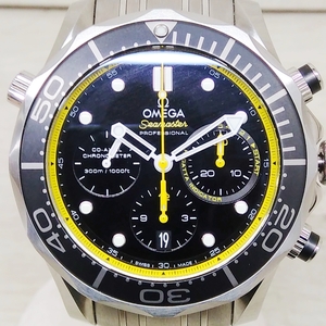 OMEGA オメガ／SeaMaster シーマスター 212.30.44.50.01.002 コーアクシャル・クロノグラフ 自動巻き 付属品有り 腕時計