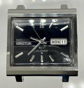 ジャンク SEIKO セイコー ACTUS アクタス 6106-5440 機械式 自動巻 アナログ デイデイト 3針 腕時計