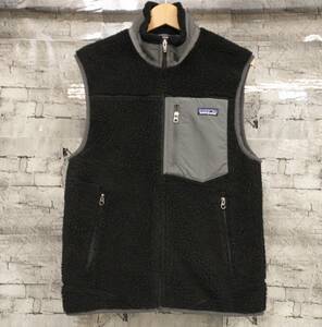 12年製 Patagonia パタゴニア RETRO-X VEST レトロX ベスト フリース 23047 サイズS ブラック 店舗受取可