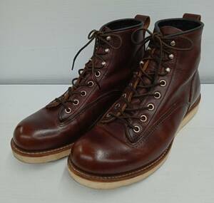 RED WING レッドウィング 2906 ワークブーツ LINE MANBOOTS ラインマンブーツ ブラウン サイズ26cm メンズ オイルスリックレザー 牛革