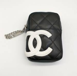 CHANEL カンボンライン シガレットケース A26732 小物 ブラック シャネル