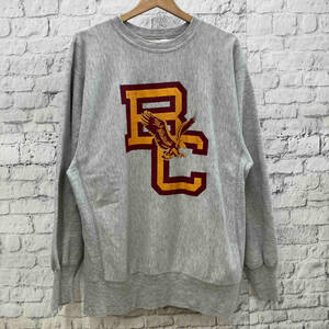 Champion REVERSE WEAVE 90's BOSTON COLLEGE GREY チャンピオン リバースウィーブ ボストンカレッジ グレー サイズXL