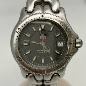 ジャンク TAG HEUER タグホイヤー Professional プロフェッショナル WG1213-KO／J74828 腕時計の画像1