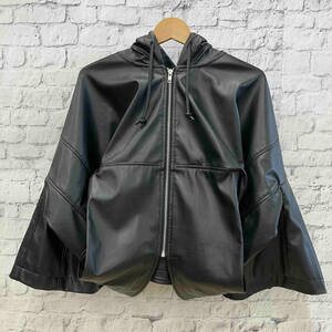 JUNYA WATANABE FAKE LEATHER JACKET BLACK ジュンヤワタナベ フェイクレザー ジャケット JL-J032-051 サイズS