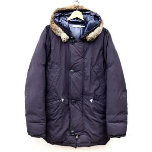 NONNATIVE ノンネイティブ EXPLORER HOODED DOWN JACKET ダウンジャケット ファー付 ラビット JAPNA 日本製 サイズM