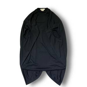 23AW COMME des GARCONS 変形ノースリーブカットソーワンピ Sサイズ ブラック GL-T017 AD2023 コムデギャルソン 店舗受取可