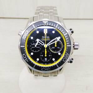 OMEGA オメガ／SeaMaster シーマスター 212.30.44.50.01.002 コーアクシャル・クロノグラフ 自動巻き 付属品有り 腕時計の画像2