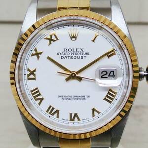 ROLEX ロレックス／DATEJUST デイトジャスト 16233 ローマン 自動巻き 付属品有り 腕時計