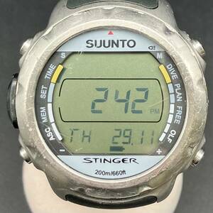 SUUNTO スント STINGER クォーツ エクステンションストラップ付き 腕時計 店舗受取可