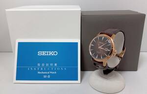 ジャンク SEIKO セイコー／PRESAGE ／4R35-01T0／920＊＊＊　時計　箱・説明書付