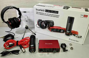 Focusrite Scarlett Solo Studio Gen3 周辺機器