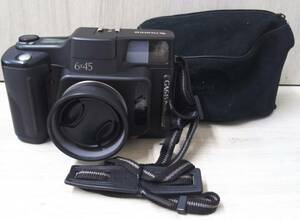ジャンク FUJIFILM GA645 Professional レンズ SUPER-EBC FUJINON 1:4 f=60mm フィルムカメラ シャッター切れフラッシュ光った事確認済