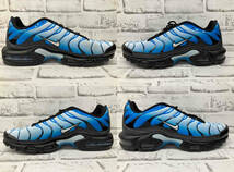 NIKE ナイキ AIR MAX PLUS SHADE OF BLUE FQ0204 010 BLACK METALLIC SILVER NEPTUNE BLUE ネプチューンブルー エアマックスプラス 27.5cm_画像4