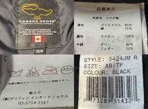 CANADA GOOSE カナダグース MONTREAL VEST モントリオールベスト 3434JM ダウンベスト ブラック XS_画像4