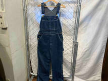 LEVI’S OVERALLS JO526 01 91 855-12 USA製 グリーンステッチ オーバーオール オールインワン デニム サイズ32×34 リーバイス_画像2