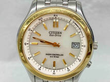 ジャンク 【1円スタート】CITIZEN シチズン H415-S033039 エコドライブ ソーラー 不動品_画像1