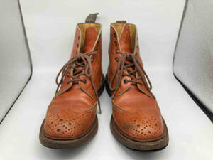 TRICKER*S wing chip Country boots tea color Tricker's sole the longest 27,5cm