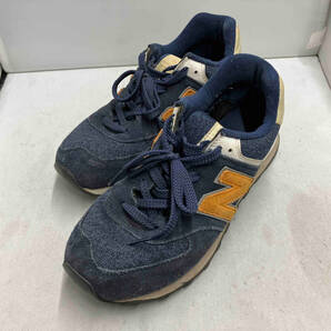 new balance ／スニーカー／ネイビー／ML574VAK／メンズ／27.5㎝の画像1