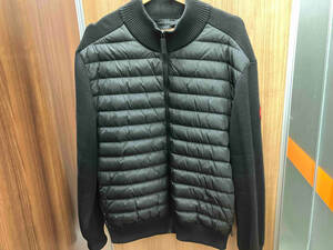 【美品】CANADA GOOSE／6830M／HYBRIDGE KNIT JACKET／ブラック／サイズXL／カナダグース／ダウンジャケット／